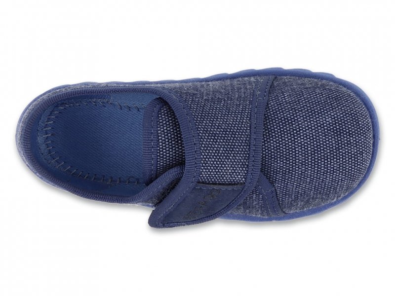 Befado 457P004 kapcie FLEXI chłopięce na rzep