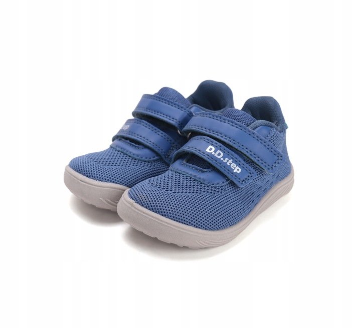 BAREFOOT Buty sportowe D.D.STEP F093-61936A ROYAL BLUE na rzepy