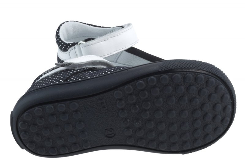Baleriny Bartek 71831-FOW OCEAN kropeczki rzep