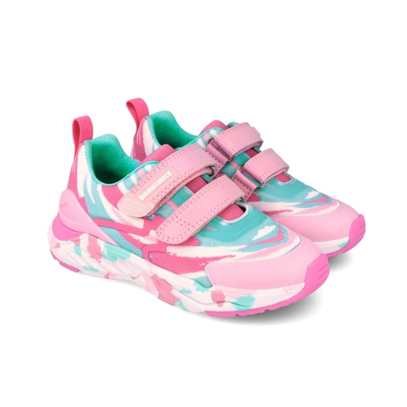 BIOMECANICS 262271-B032 ROSA buty sportowe na rzepy