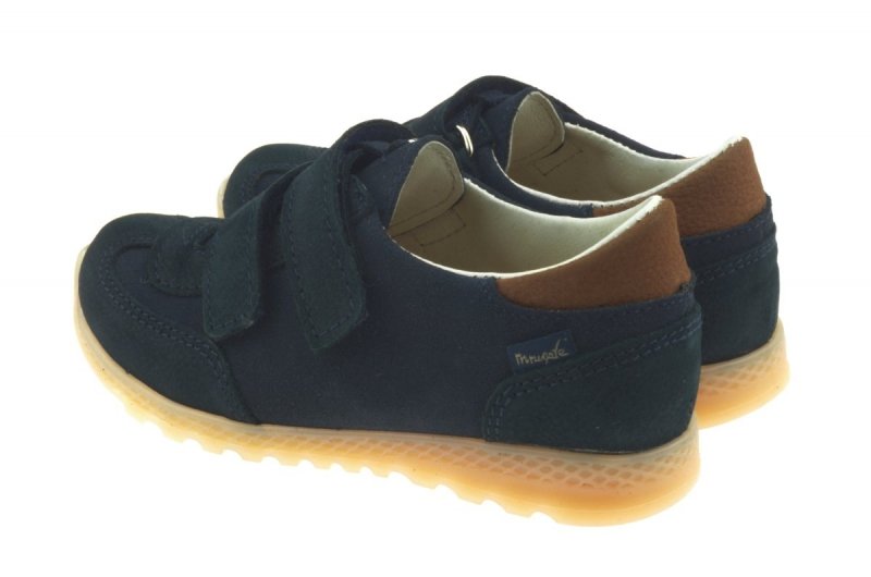 Półbuty Mrugała SAM 3344/9-77 3144/9-77 Blu na rzepy