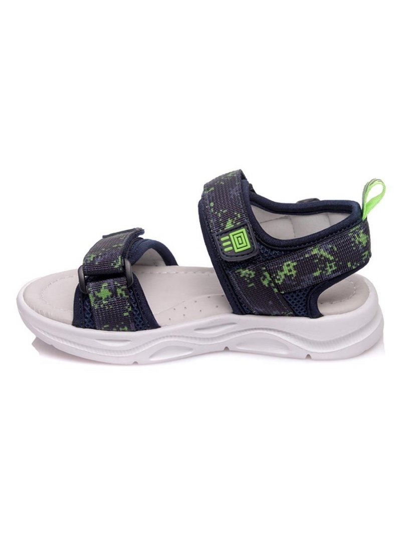 WEESTEP R107760726 DB DARK BLUE granatowe sandałki chłopięce