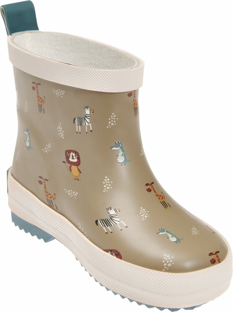PLAYSHOES 180375 4-braun krótkie kalosze dziewczęce 