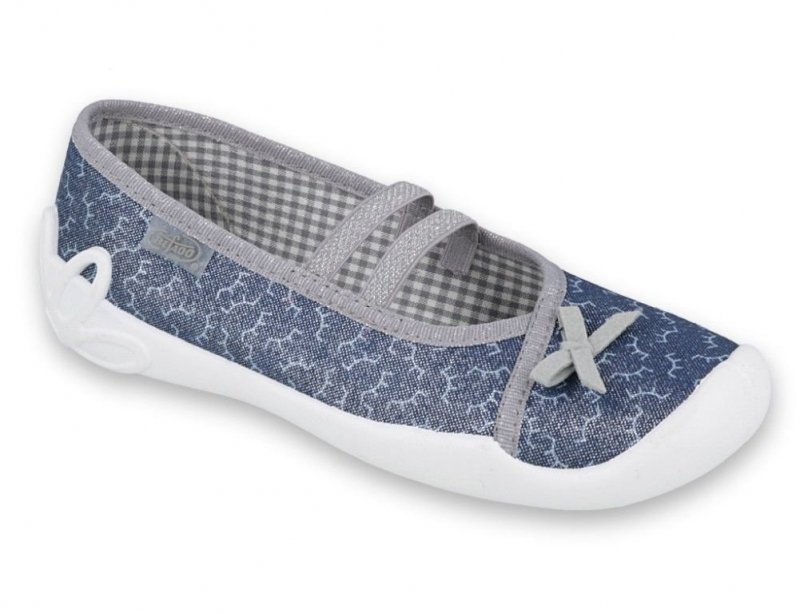 Befado 116Y275 balerinki BLANCA Soft-b granat
