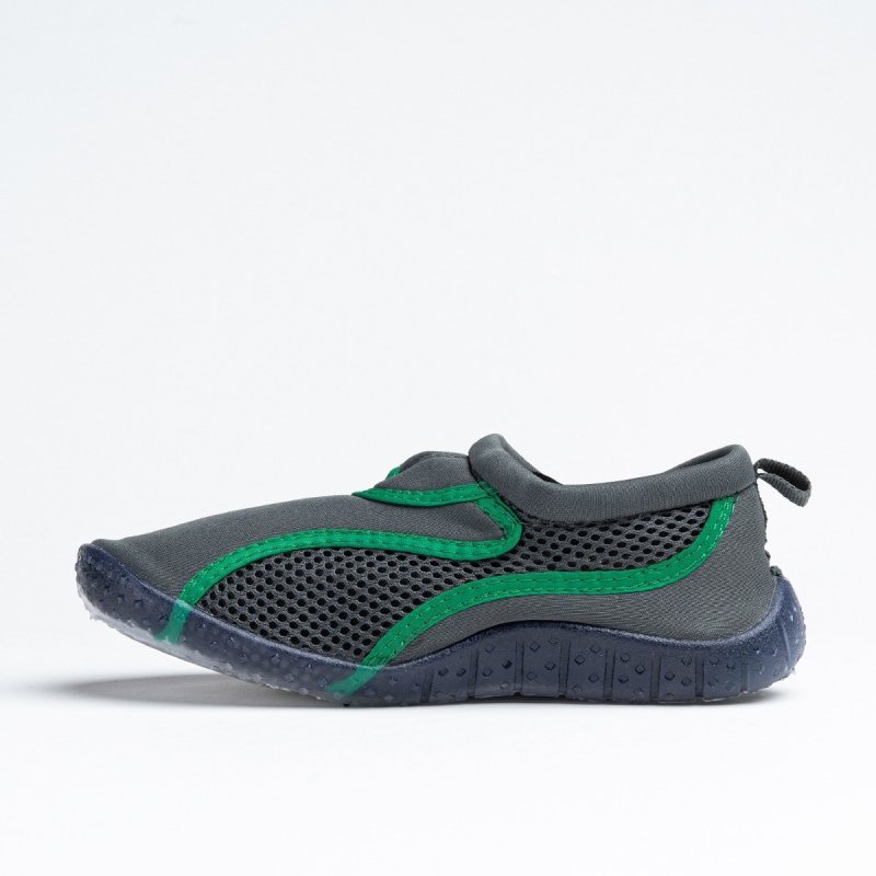 AXIM 5KL22703 POPIEL Buty do wody  antypoślizgowe szary/zielony