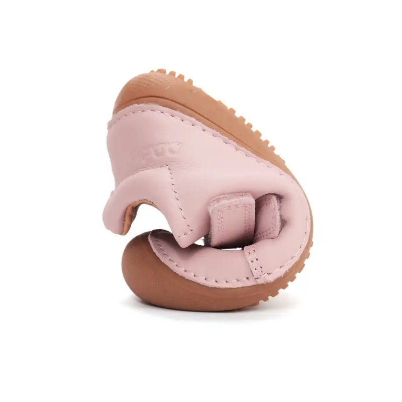 Trzewiki D.D.STEP BAREFOOT S063-61983DL Baby Pink na rzepy