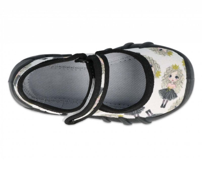 Befado 109P228 SPEEDY SOFT-B balerinki  na rzep