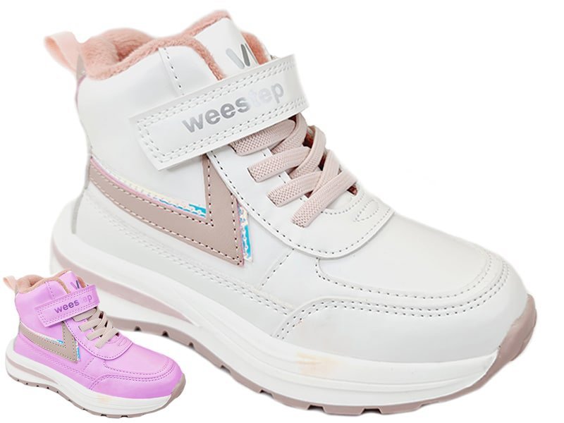 WEESTEP R576565651P trzewiki kameloen biel/róż