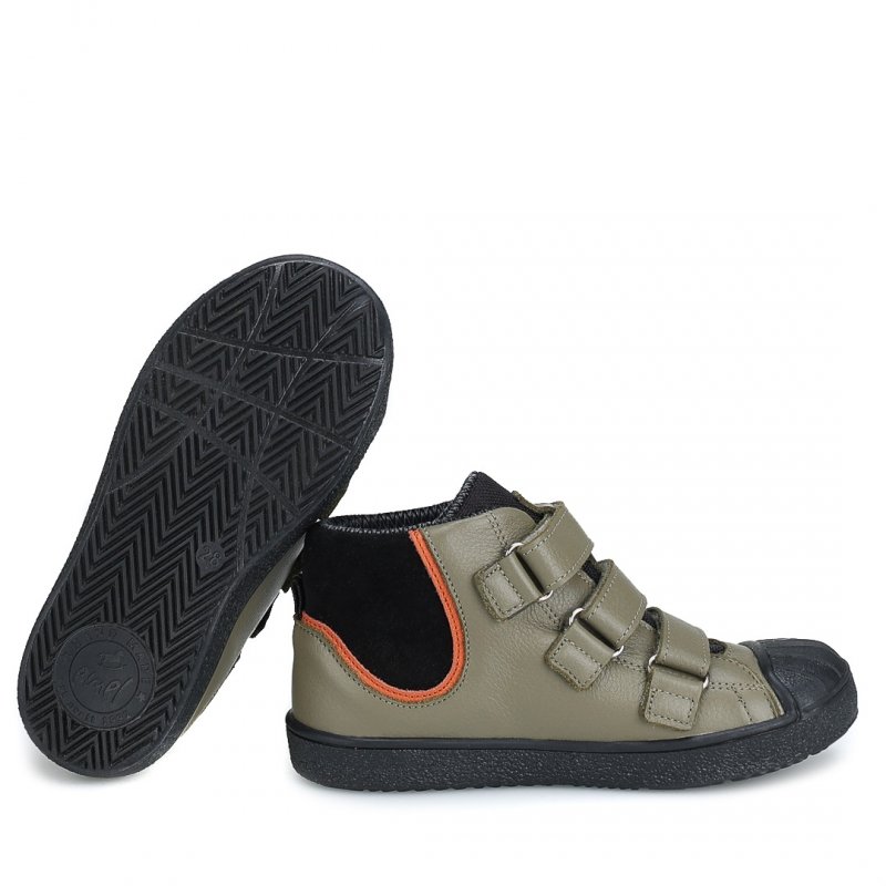 EMEL EX2813 Trzewiki chłopięce na rzepy