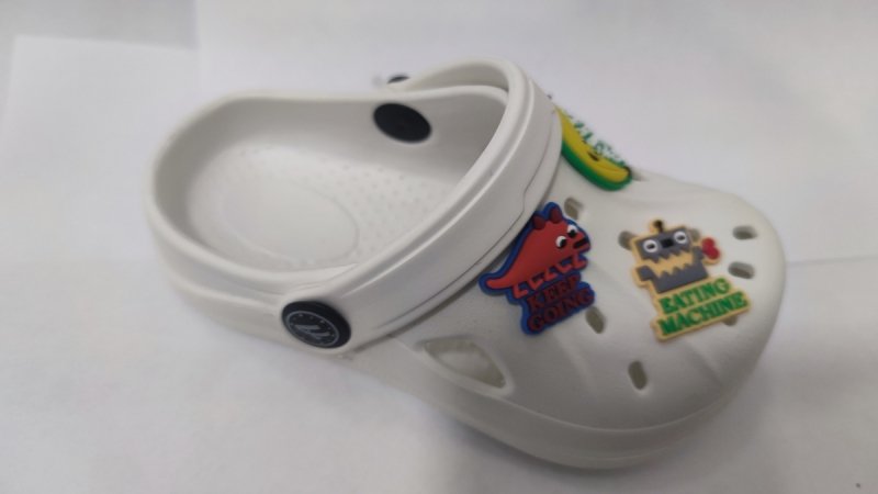 APAWWA ABX0102 WHITE klapki dziecięce basenowe