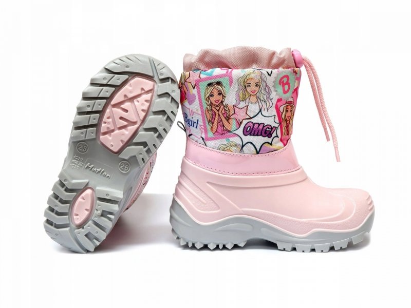 Śniegowce Muflon REN-BUT 22-468_-1704 PINK DOLL