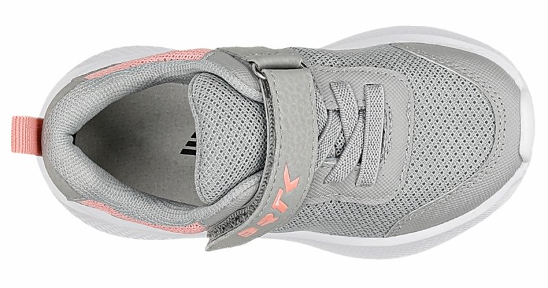 BARTEK 8300410 RÓŻ/POPIEL buty sportowe na rzep