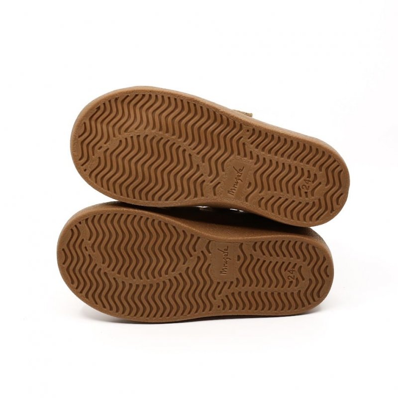Półbuty Mrugała MAKI 3280/5-22 alpaca sand na rzepy