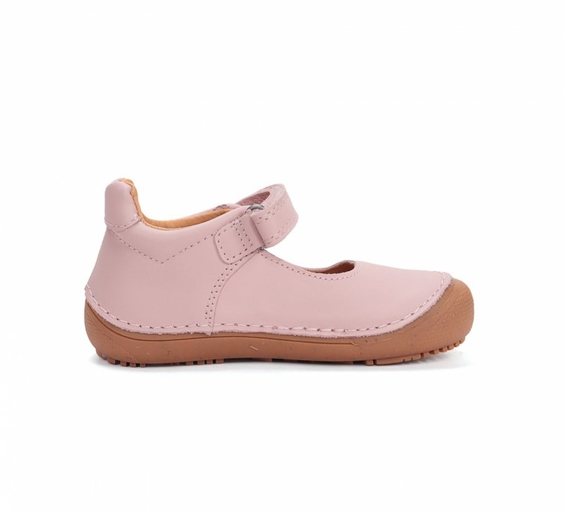BAREFOOT D.D.STEP H063-61295AM BABY PINK balerinka na rzep