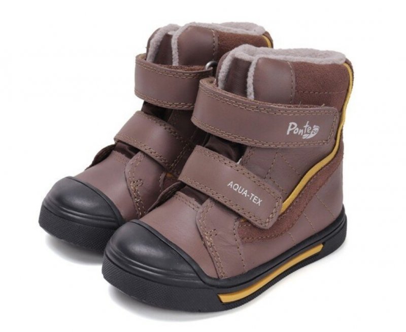 Trzewiki D.D.STEP PONTE DA06-5-2883AL Chocolate na rzepy