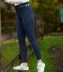 Legginsy jeździeckie damskie z wysokim stanem HANNA ELT - Waldhausen - night blue