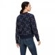 Bluza CONTOUR EQUINE damska - Ariat - navy eclipse