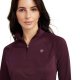 Bluzka damska SUNSTOPPER 2.0 - Ariat - mulberry