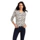 Bluzka damska MELANGE PRINT - Ariat - oatmeal