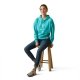Bluza damska JUST HOODIE - Ariat - heather pool blue
