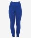 Legginsy damskie Classic Slim Fit Full Grip - EQUESTRO - blue