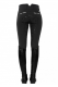 Bryczesy damskie RICARDA Full Grip Pearls High Waist - Spooks - black