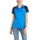 Koszulka damska TEAM 3.0 SS POLO SS21 - Ariat - imperial blue