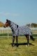 Derka siatkowa z kołnierzem DEFENDER - Horze - zebra print 
