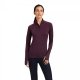 Bluzka funkcyjna LOWELL damska - Ariat - mulberry
