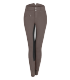 Bryczesy damskie Fun Sport High Waist - ELT - taupe/black