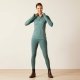 Bluzka damska LUMINA LOWELL - Ariat - silver pine