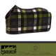 Derka polarowa FLEECE CHECK Platinum 2024 - Eskadron - teak brown/white/moss green
