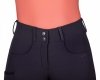 Bryczesy damskie z wysokim stanem KEA - QHP - black