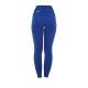Legginsy damskie zimowe Classic Fleece Lining Full Grip - EQUESTRO - blue