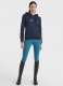 Bluza damska LOGO HOODY STYLE - Tommy Hilfiger Equestrian - desert sky