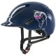 Kask jeździecki KIDOXX FLOWER - UVEX - granatowy