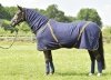 Derka polarowa ALL-OVERCOVER-CROSS - Busse - navy/cognac