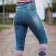Bryczesy damskie KAIA - Horze - light denim blue