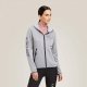 Bluza damska BYRON FULL ZIP - Ariat - heather grey