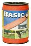 Taśma do ogrodzeń Corral BASIC 40mm - 200m - pomarańczowa