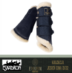 Ochraniacze kontaktowe GLITTER MESH - Heritage AW 2021/22 - Eskadron - navy