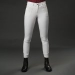 Bryczesy damskie AmbitionFirst - PRESTEQ - white