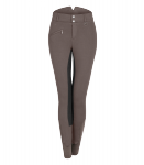 Bryczesy damskie Fun Sport High Waist - ELT - taupe/black
