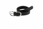 Pasek do spodni FAUX LEATHER SS22 - Pikeur - black/silver