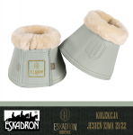 Kaloszki SOFTSLATE FAUXFUR - Heritage AW 2021/22 - Eskadron - sea salt
