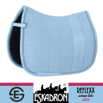 Potnik BIG SQUARE MESH CRYSTAL REFLEXX SS 23 - Eskadron - silkblue