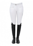 Bryczesy damskie Sarina Full Grip - Spooks - white 