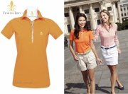 Koszulka polo CLASSIC NEW damska - FIOR DA LISO - orange