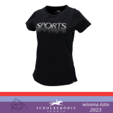 Koszulka damska LISANNE SS 2023 - Schockemohle - cool black