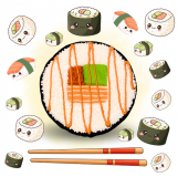 Ciasteczko Sushi - Candy Horse 